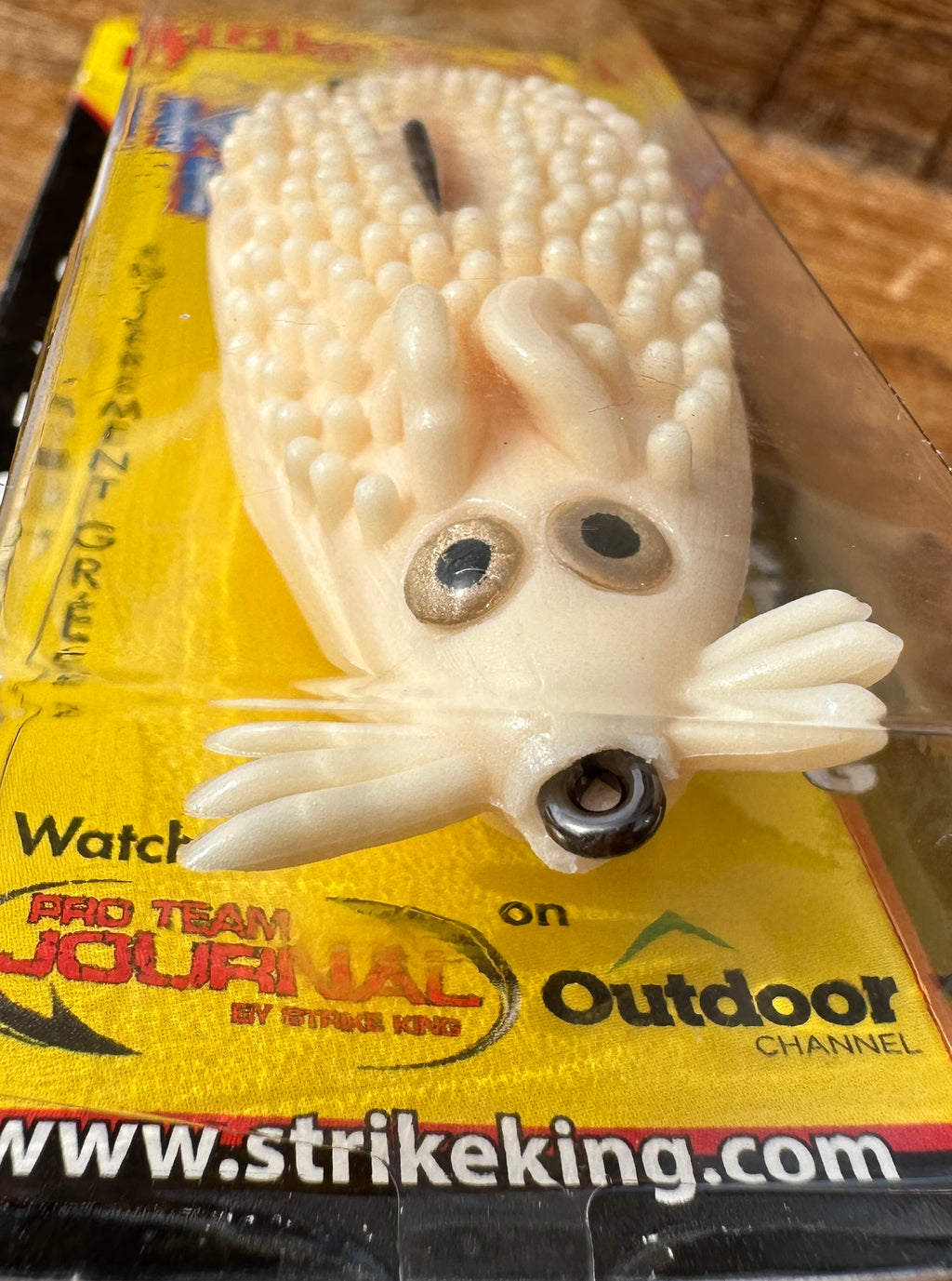 Strike King King Rat 4" Topwater Floating Rat Lure NEW White or Chartreuse