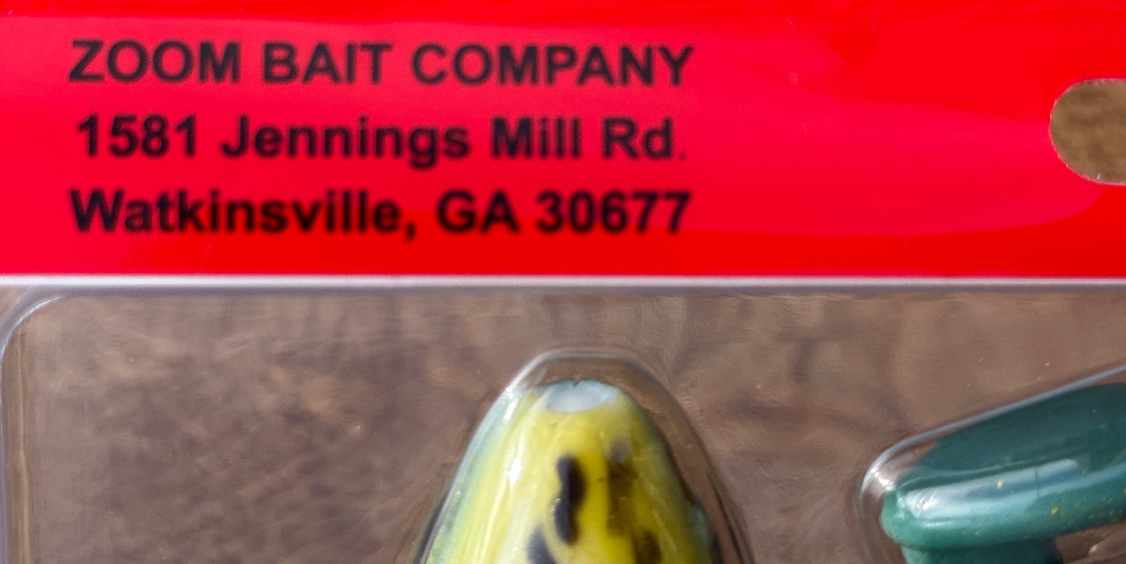 Zoom Frog Zebra Green 3 Pack Soft Hollow Body Frog Topwater Bass Fishing Lure 13