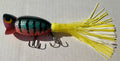 Hula Popper Topwater Bass Fishing Lure 3" Floating Popper Choose Color