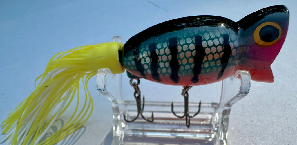 Hula Popper Topwater Bass Fishing Lure 3" Floating Popper Choose Color