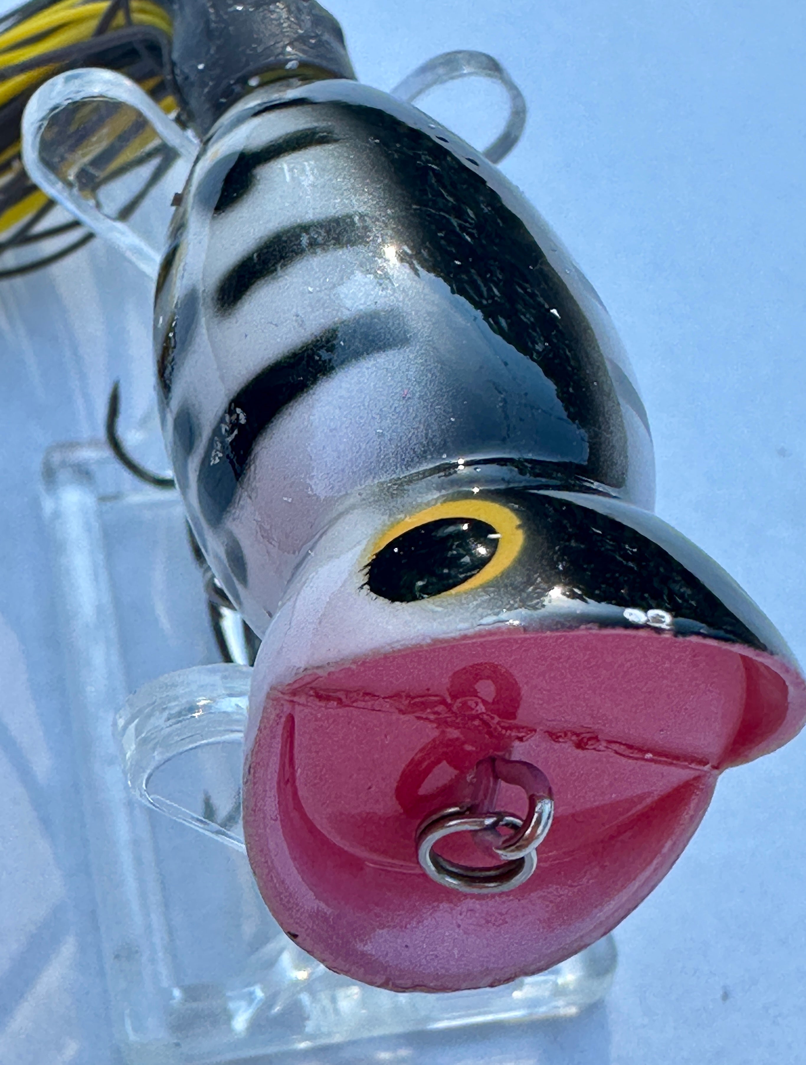Hula Popper Topwater Bass Fishing Lure 3" Floating Popper Choose Color