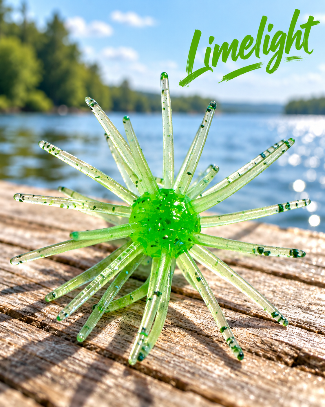 6mm Mini Urchin Bombs 30pc TPE Crappie Lure Kit The Outdoor Shack