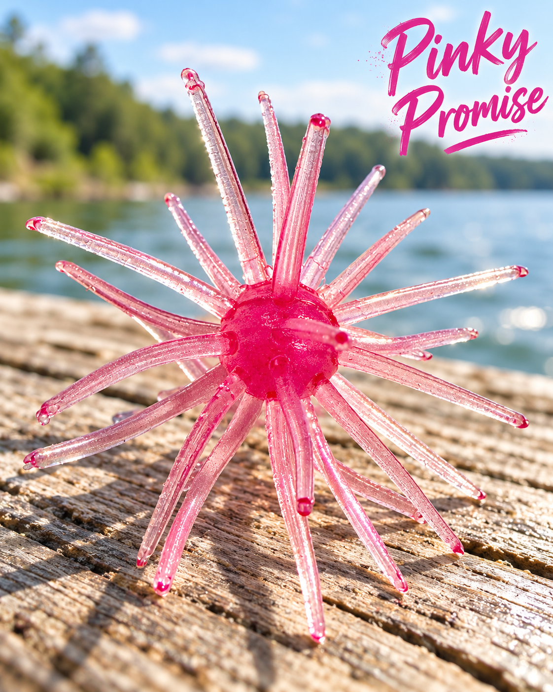 6mm Mini Urchin Bombs 30pc TPE Crappie Lure Kit The Outdoor Shack