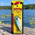 Strike King Red Eyed Shad 1/2 oz Sexy Green Shad - Oscar hero, full package in scene
