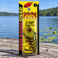 Strike King Red Eyed Shad Tungsten 2-Tap Green Pumpkin Craw - full retail package on dock