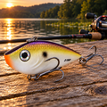 Strike King Red Eyed Shad Tungsten 2-Tap 1/2 oz TN Shad 2.0 - Oscar hero, dock at golden hour