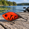 Strike King Red Eyed Shad Tungsten 2-Tap 3/4 oz Lipless Crankbait | Orange Craw | The Outdoor Shack