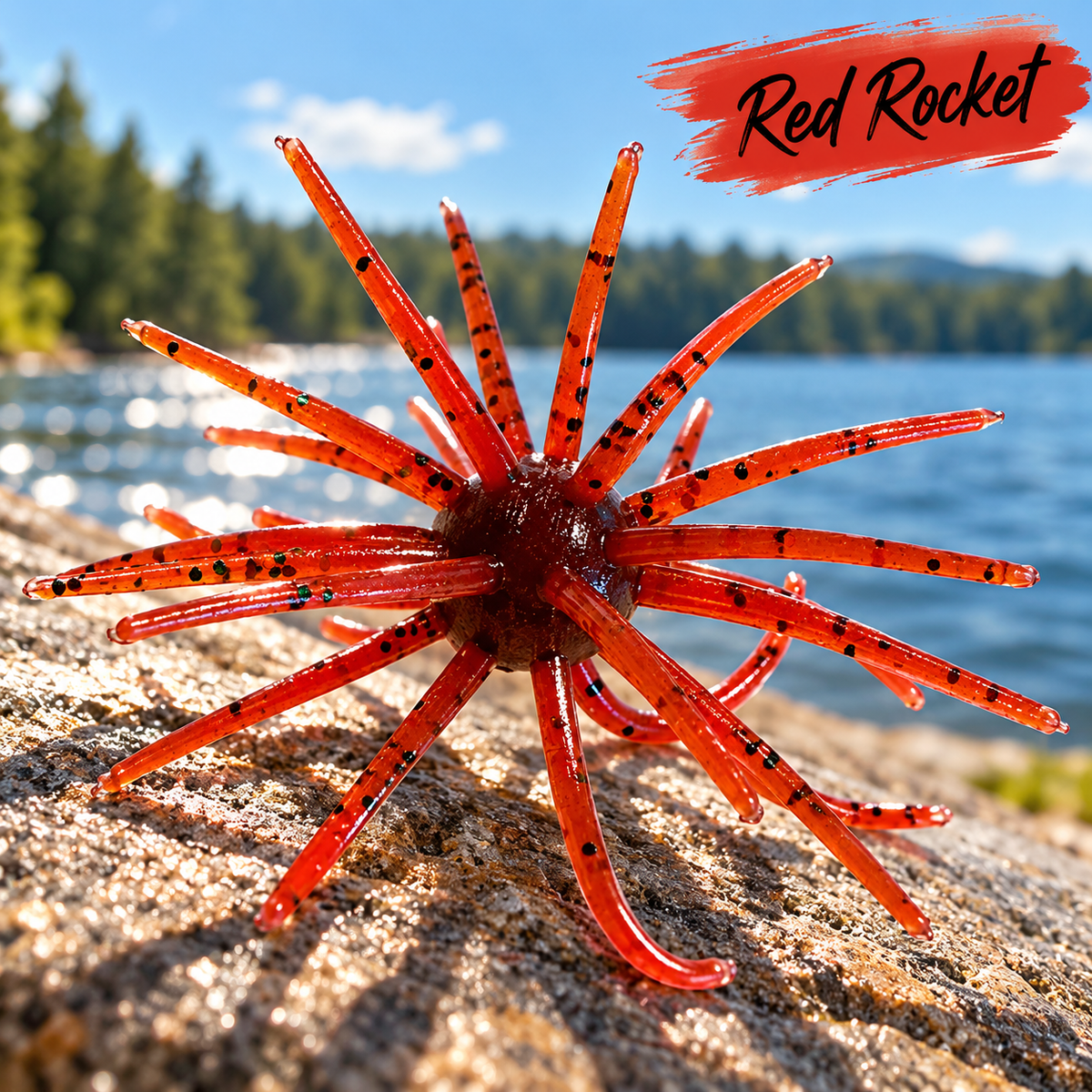 6mm Mini Urchin Bombs 15pc TPE Crappie Lure Kit The Outdoor Shack