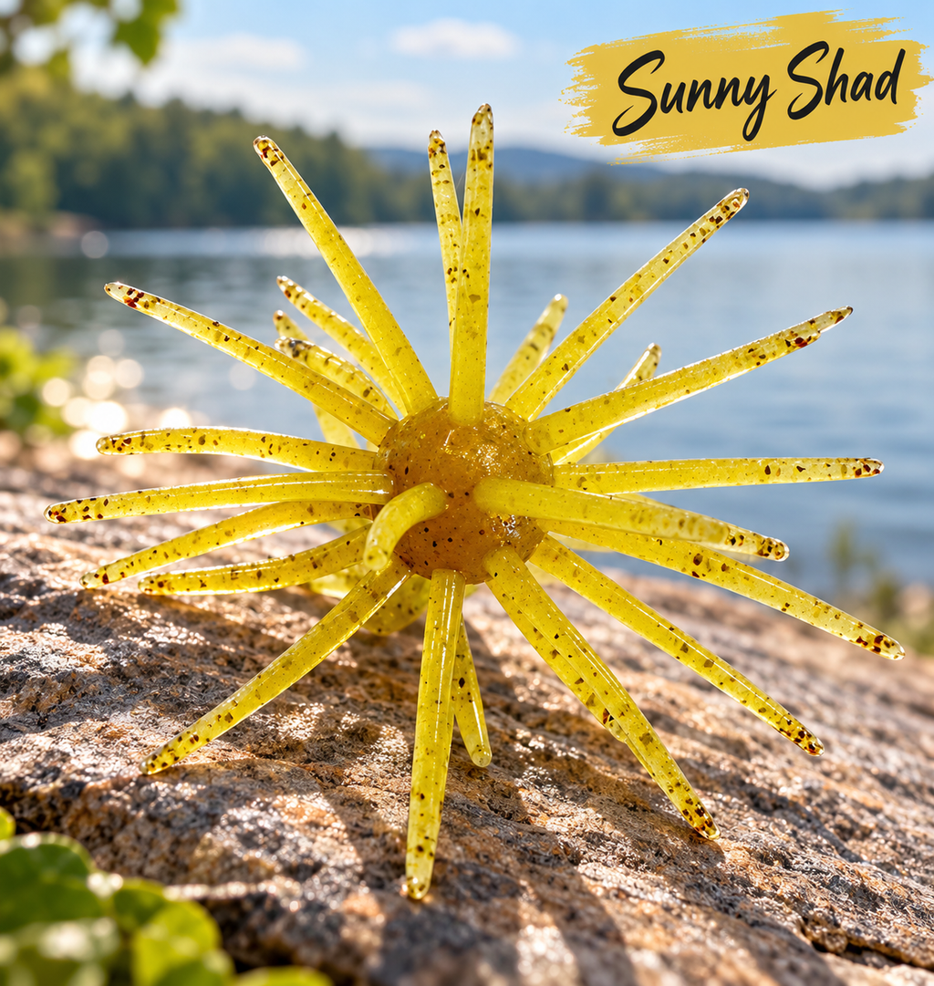 6mm Mini Urchin Bombs 30pc TPE Crappie Lure Kit The Outdoor Shack