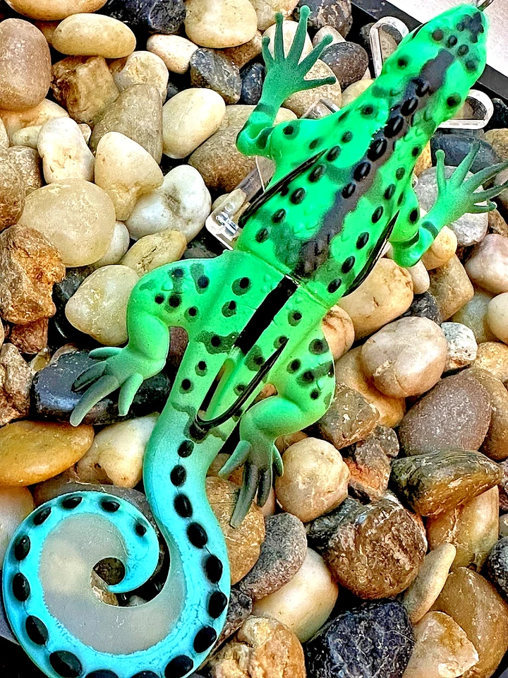 5.25" Skitter Lizard 3/4 oz Creature Lure Bass Fishing Weedless