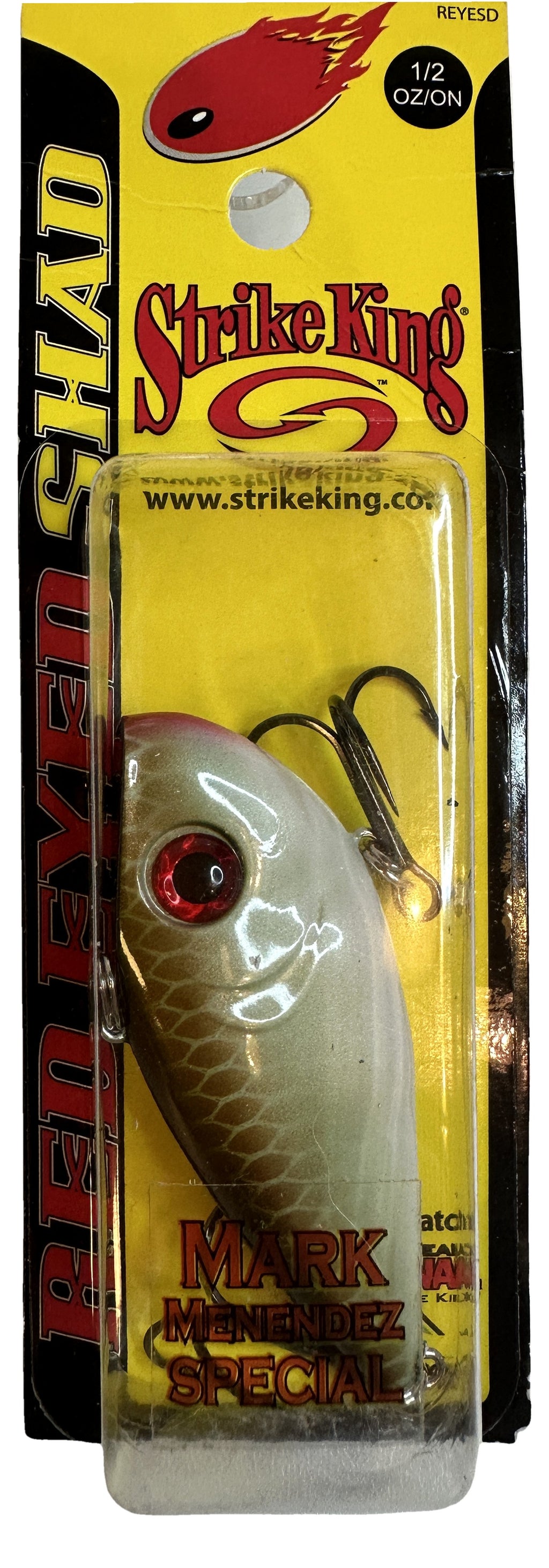 Strike King Red Eyed Shad 1/2 oz Lipless Crankbait | Copper Nose Shad | The Outdoor Shack