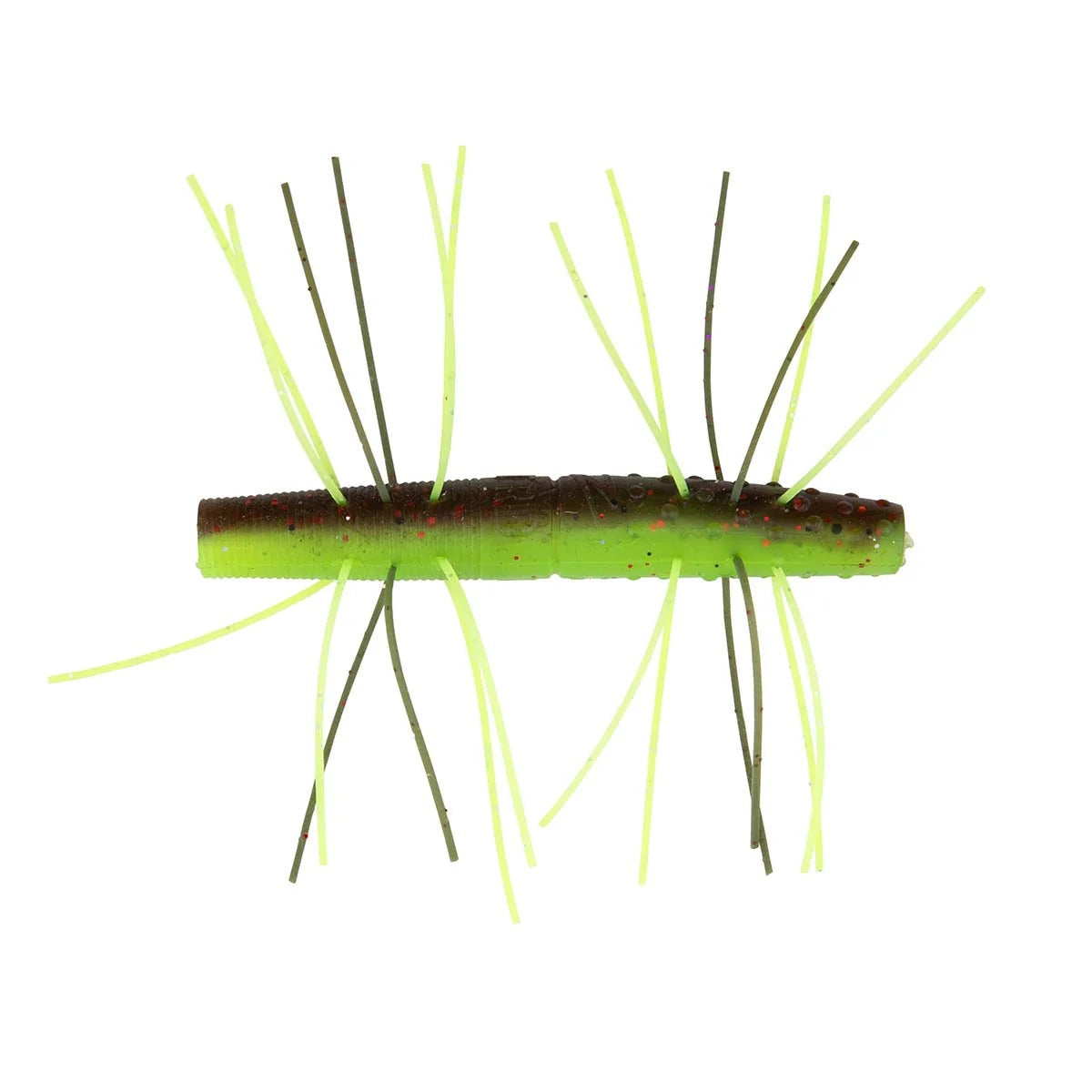 Z-Man Fuzzy TRD loose bait in Coppertreuse with hand-threaded silicone skirt strands