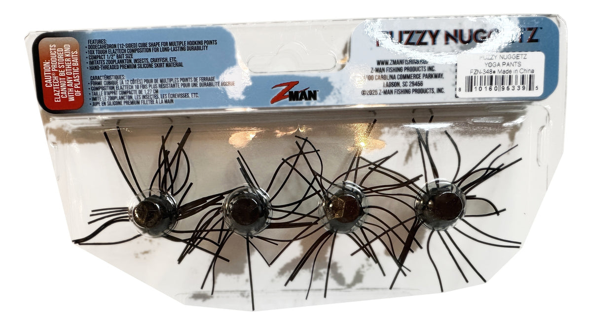 Z-Man Fuzzy Nuggetz 0.5" Cube Bait 4-Pack | ElaZtech | The Outdoor Shack