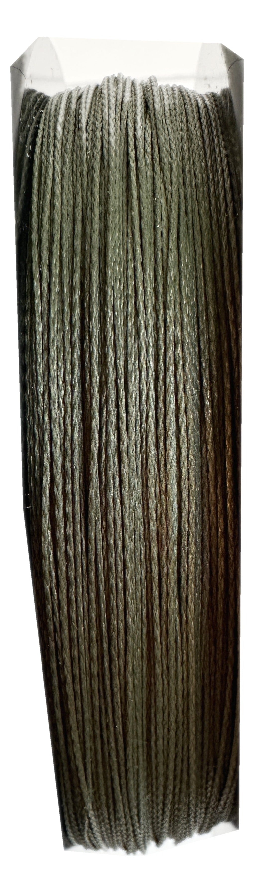 TUF-LINE XP Braided Fishing Line 65 lb Test 150 Yards Green — spool side showing the green braided line