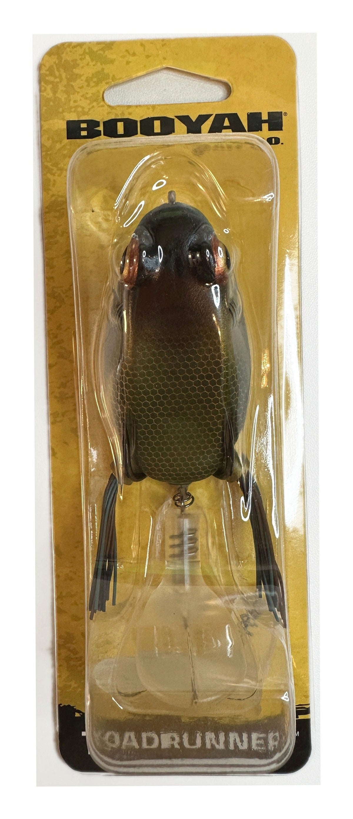 BOOYAH Toadrunner Blue Gill in package, front