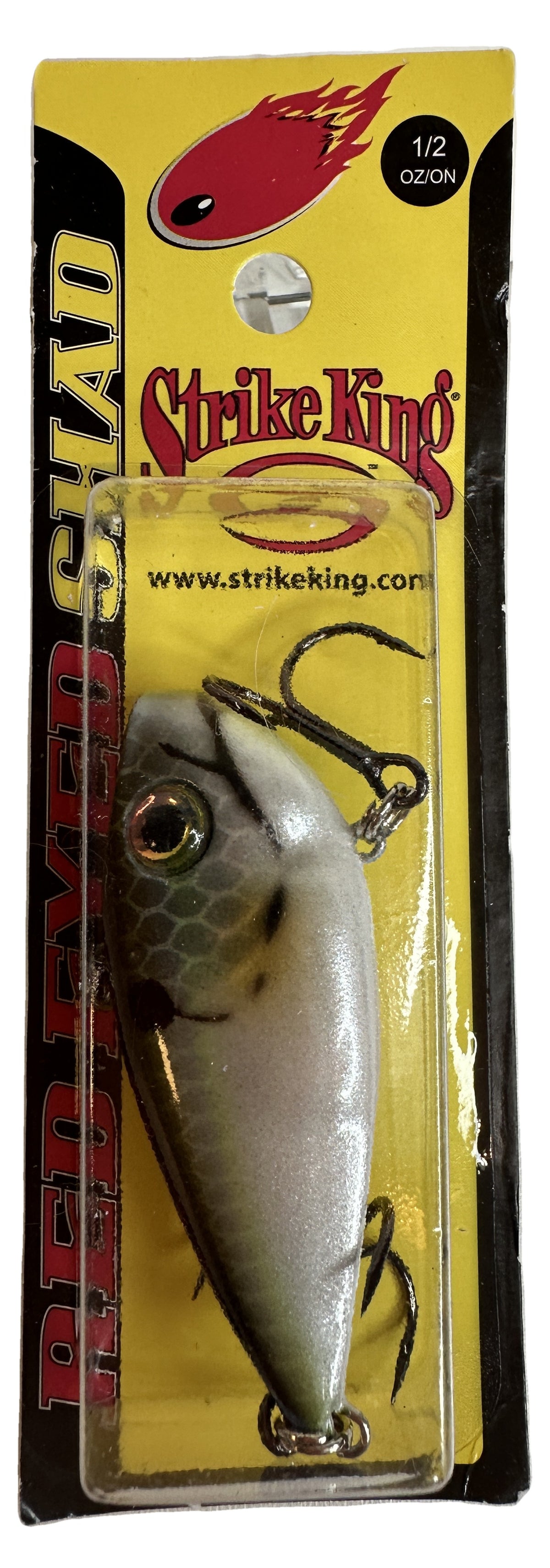 Strike King Red Eyed Shad 1/2 oz Reel Shad - package front