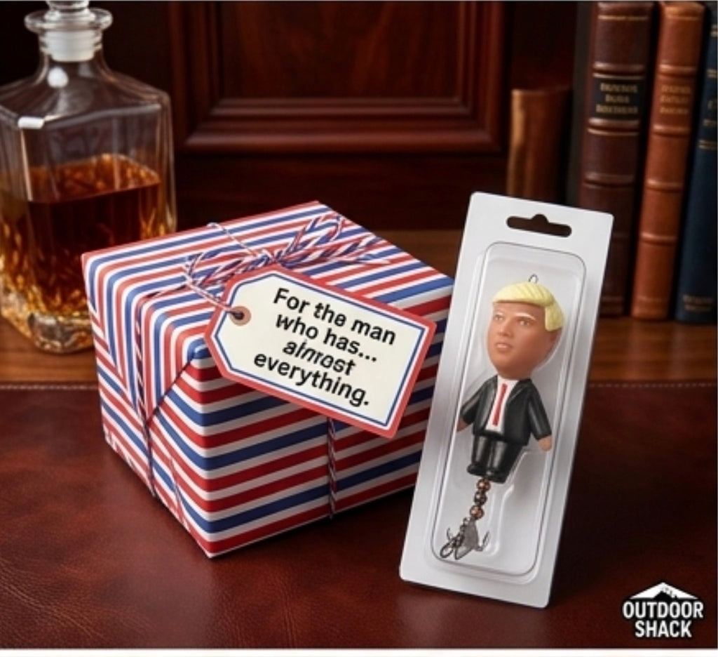 President Trump Fishing Lure Topwater Buzzbait Novelty Bass Gift Funny MAGA