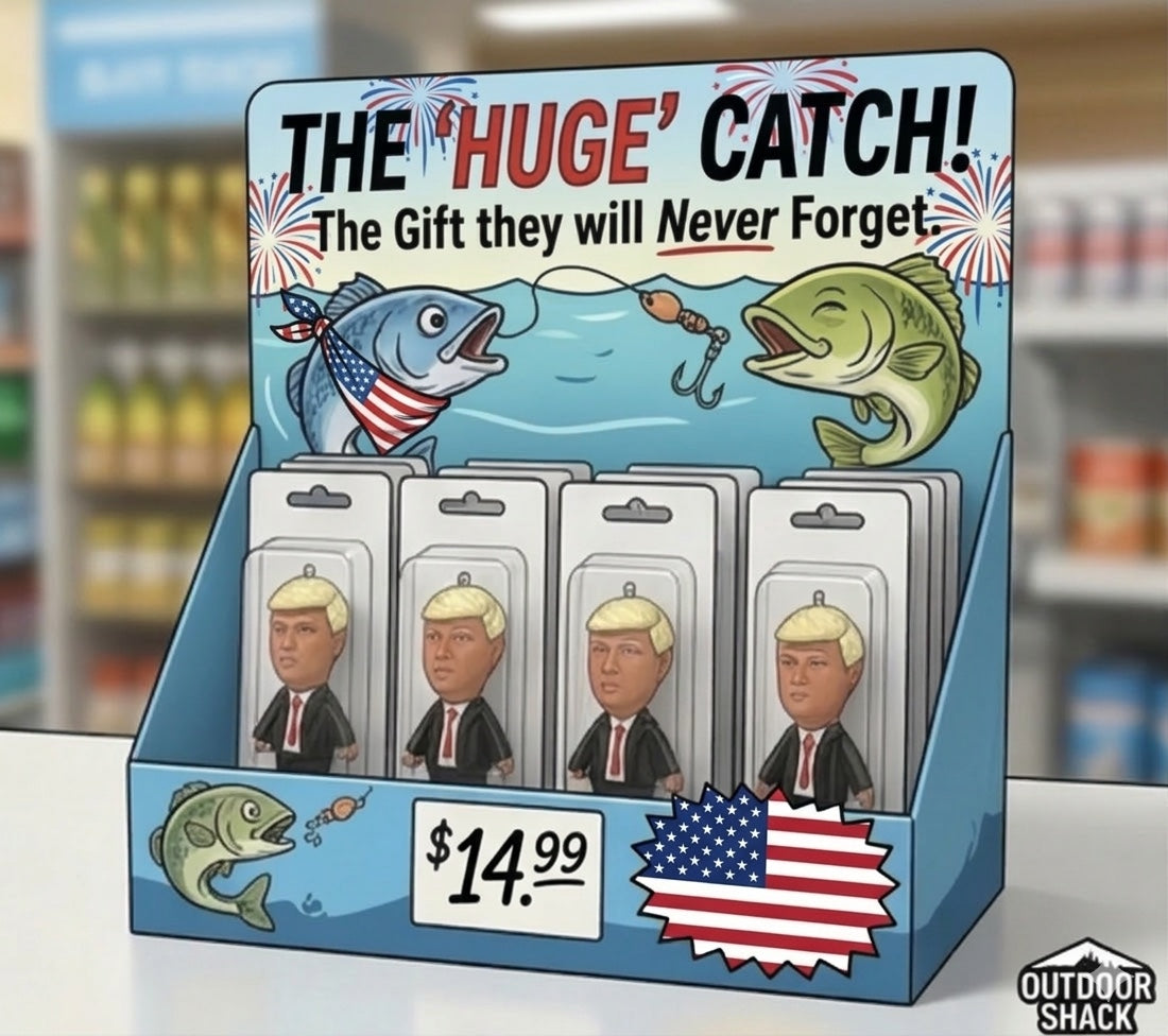 President Trump Fishing Lure Topwater Buzzbait Novelty Bass Gift Funny MAGA