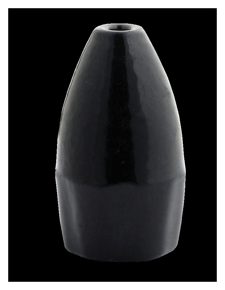 Tungsten bullet weight - vendor studio view on black