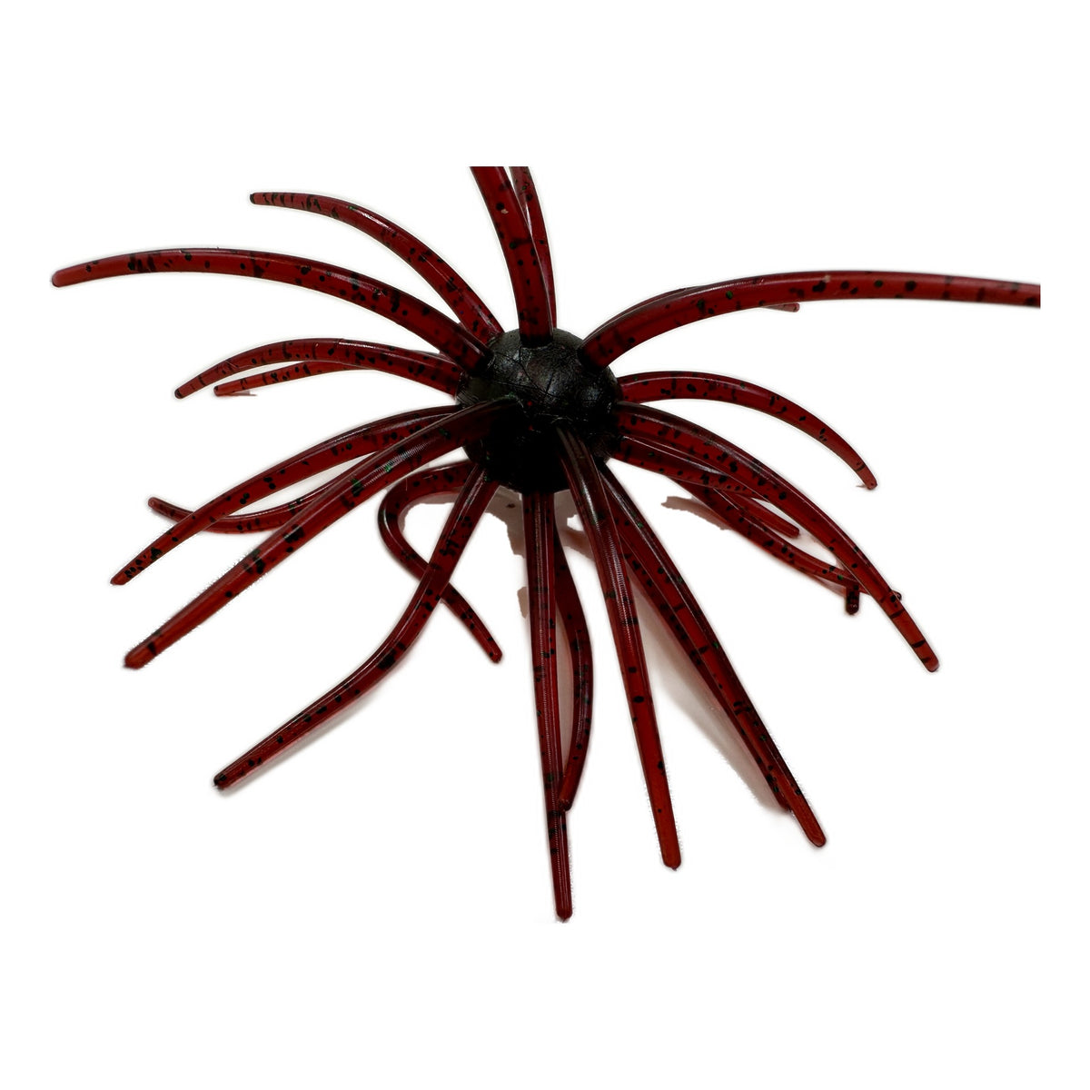 25mm Urchin Wine floating TPE soft bait - real bait on white background