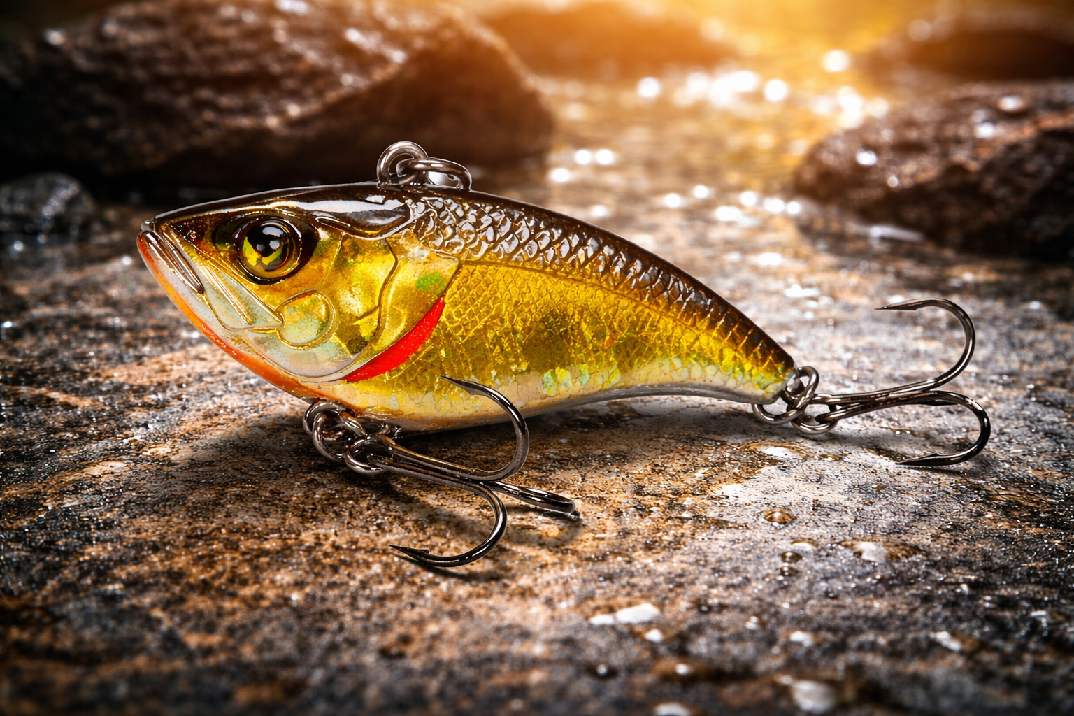 MACH BAITS SLACK JAW Lipless Crankbait 1/2 oz Spring Craw Bass Fishing Lure  - New